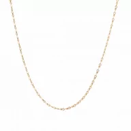 Łańcuszki - Łańcuszek pozłacany, drobne, ogniwa ósemka 22 - miniaturka - grafika 1