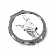 Lusterka do makijażu - Pies faraona Lusterko kieszonkowe składane - miniaturka - grafika 1