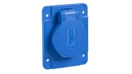 Gniazdka elektryczne - Schneider Electric Gniazdo PK, niebieskie, 2p+PE, 10/16A, 250 V, francuskie, IP54, podtynk. PKN61B PKN61B - miniaturka - grafika 1