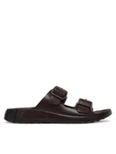 Klapki i japonki męskie - ECCO Klapki Cozmo 55280401667 Brązowy - miniaturka - grafika 1