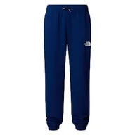 Spodnie męskie - The North Face Mężczyźni Reaxion Fleece Joggers Summit Navy Dark Heather L - miniaturka - grafika 1