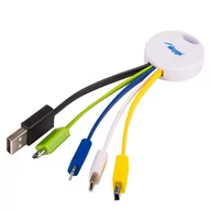 Adaptery i przejściówki - Akyga Kabel adapter AK-AD-51 brelok Usb 5 w 1 - miniaturka - grafika 1