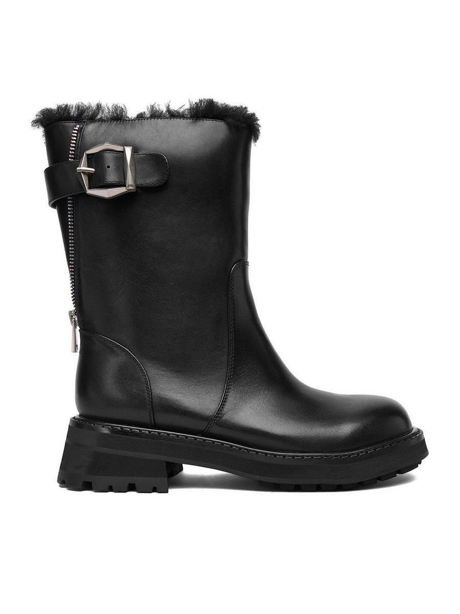 Badura Botki Damskie Czarny EO-CECILIA-2521-86-1