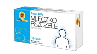 Apipol-Farma Mleczko pszczele Royall Jelly 32 kapsułki - Witaminy i minerały - miniaturka - grafika 1