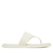 Klapki i japonki damskie - Japonki Calvin Klein Toepost Tpu Slide HW0HW02836 Écru - miniaturka - grafika 1