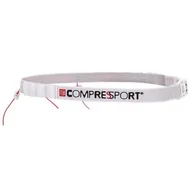 Pozostała odzież dla rowerzystów - Compressport Pasek na numer startowy Race Belt biały - miniaturka - grafika 1