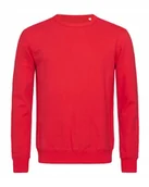 Bluzy męskie - Bluza męska Stedman Active Sweatshirt Men ST5620 Crimson Red XL - miniaturka - grafika 1