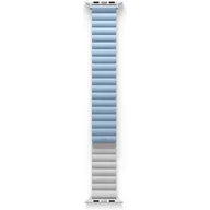 Akcesoria do smartwatchy - Pasek UNIQ Revix do Apple Watch 1/2/3/4/5/6/7/8/9/SE/SE2/Ultra/Ultra 2 (42/44/45/49mm) Biało-niebieski - miniaturka - grafika 1