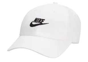 Czapka z daszkiem NIKE Club Futura Biała L/XL - Czapki damskie - miniaturka - grafika 1