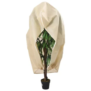 vidaXL Kaptur ochronny na rośliny, z suwakiem, 70 g/m², 2,36x2 m - Agrowłókniny - miniaturka - grafika 1