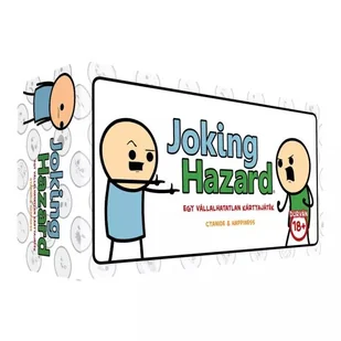 Joking Hazard – gra karciana w języku węgierskim - Gry karciane - miniaturka - grafika 1