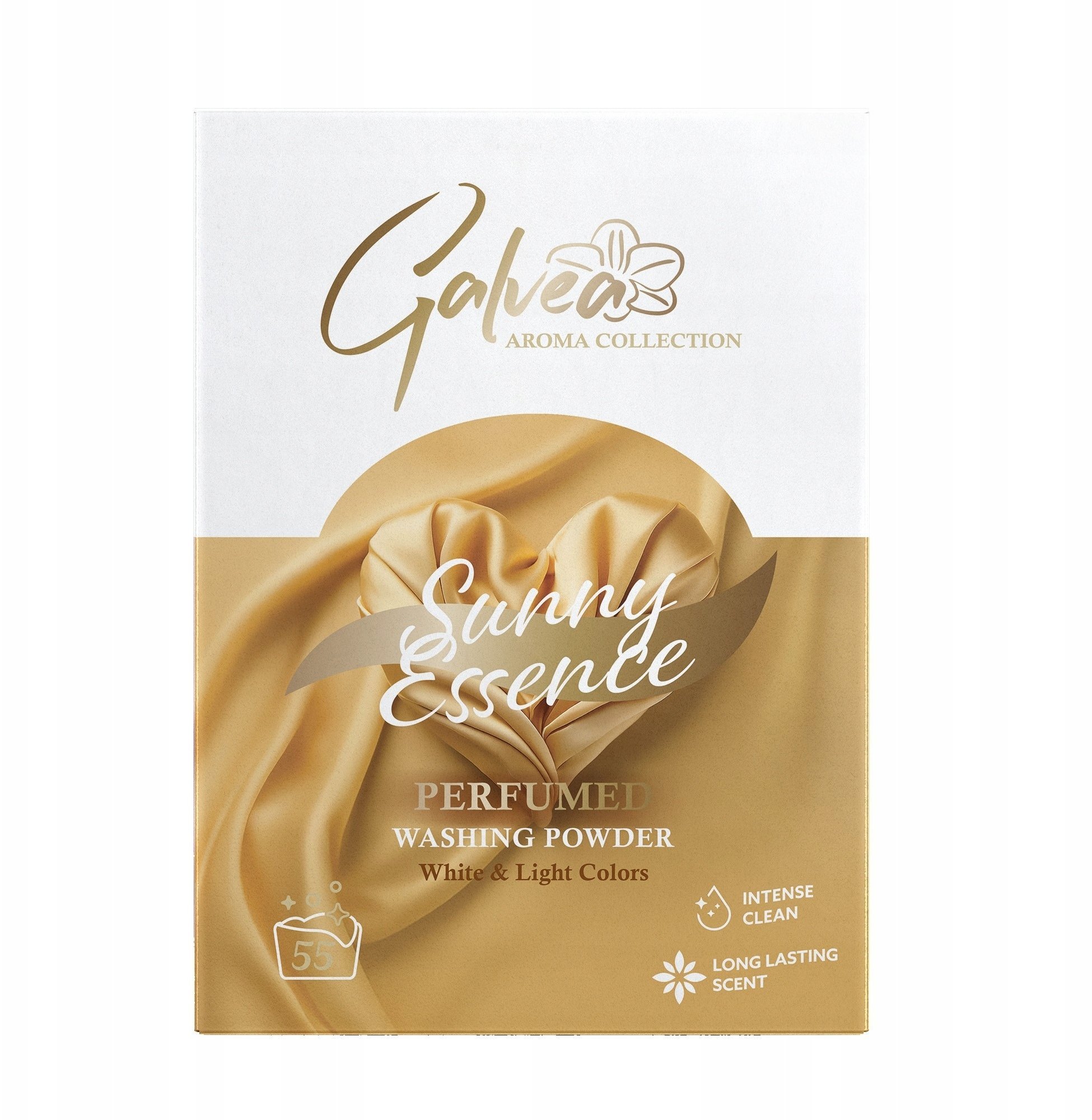 Coccolino GALVEA Aroma Collection Fruktyzowany proszek do prania 55 prań Sunny Essence do tkanin białych i jasnych 2,5 kg