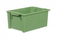 Szafy i regały magazynowe - B2B Partner Pojemnik sztaplowalno-gniazdowy TELLUS 600 x 400 x 270 mm 4129.760.415 - miniaturka - grafika 1