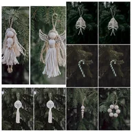 Ozdoby bożonarodzeniowe - 10 sztuk / Ozdoby na choinkę / boho /DOSTĘPNE od ręki - miniaturka - grafika 1