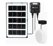 Lampy ogrodowe - Aigostar - LED Oświetlenie solarne LED/35W/12V 3000 mAh 6500K śr. 16,8 cm - miniaturka - grafika 1