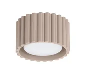 Lampy sufitowe - Sollux SL.1817 - Oprawa punktowa AURA 1xGX53/10W/230V, śr. 10 cm, taupe - miniaturka - grafika 1