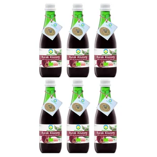 Bio Food Sok z buraków kiszonych zestaw 6 x 300 ml Bio - żywność - Soki i napoje niegazowane - miniaturka - grafika 1