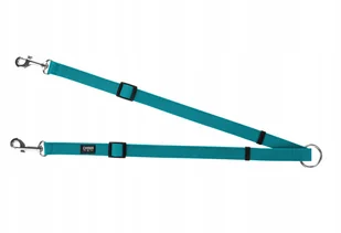 CHABA DWÓJNIK REGULOWANY M 1,6/42-74cm MORSKI - Smycze dla psów - miniaturka - grafika 1