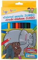 Przybory szkolne - Kredki ołówkowe Jumbo sześciokątne 12 sztuk - miniaturka - grafika 1