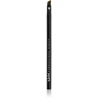 Pędzle do makijażu - NYX Professional Makeup NYX Professionam Makeup - PRO ANGLED BRUSH - 19 - Pędzel do eyelinera i brwi NYXPEBR - miniaturka - grafika 1
