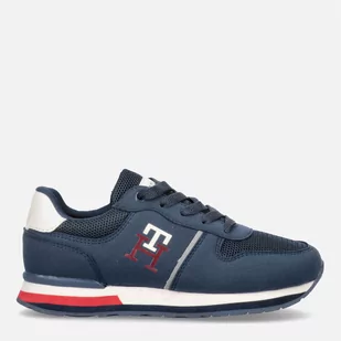 Buty sportowe dla dzieci Tommy Hilfiger T3B9-32492-1450800- 35 Blue (8052578002230) - Buty dla chłopców - miniaturka - grafika 1