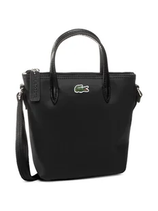 Lacoste Torebka Xs Shopping Cross Bag NF2609PO Czarny - Torebki damskie - miniaturka - grafika 1