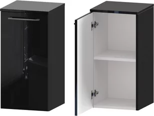 Słupek Łazienkowy ROSEN 35 1D D L- Uchwyt Czarny - Szafki łazienkowe - miniaturka - grafika 1