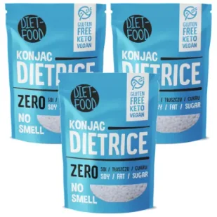 Diet-Food Makaron konjac rice Zestaw 3 x 200 g - Makaron - miniaturka - grafika 1