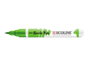 ECOLINE BRUSH PEN SPRING GREEN - marker wodny - Kredki, ołówki, pastele i pisaki - miniaturka - grafika 1