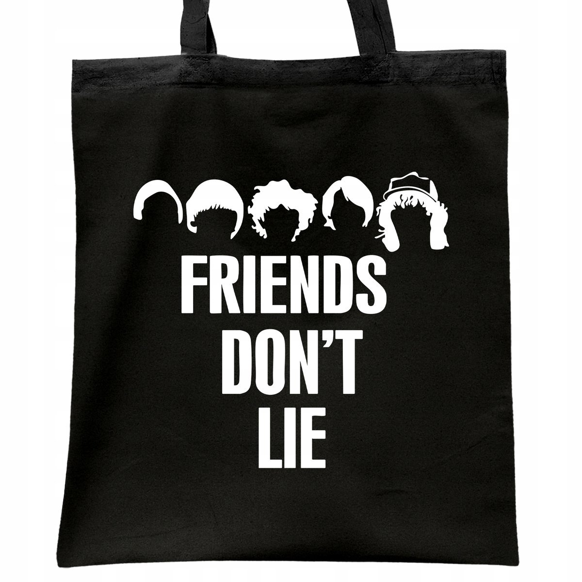 Torba bawełniana czarna Stranger Things Eleven Hawkins Dla Fanów Serialu