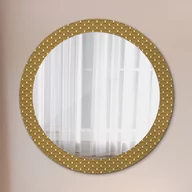 Lustra - Lustro dekoracyjne okrągłe Deco vintage - miniaturka - grafika 1