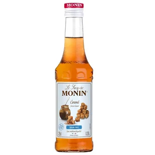 Monin Caramel karmelowy 250ml (bezcukrowy) - Syropy i koncentraty owocowe - miniaturka - grafika 1
