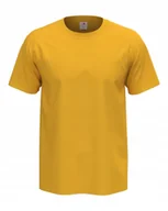 Koszulki męskie - Koszulka męska T-shirt męski Stedman Comfort-T Yellow DUŻY ROZMIAR 5XL - miniaturka - grafika 1