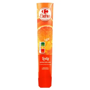Carrefour Extra Lody pomarańczowe 110 ml - Lody i desery lodowe - miniaturka - grafika 1