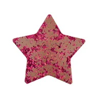 Czekolada - Gwiazdka z mlecznej czekolady z malinami (80g) - miniaturka - grafika 1