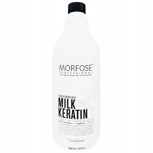 Morfose Milk Keratin Szampon Do Włosów Z Keratyną 1000 ml - Szampony do włosów - miniaturka - grafika 1