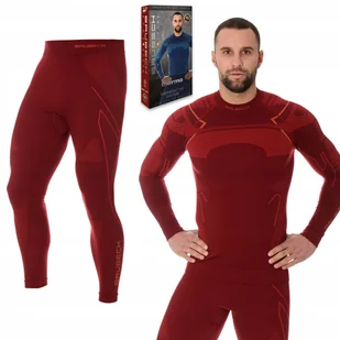 BRUBECK LS13040A bielizna termoaktywna KOMPLET - S - Koszulki męskie - miniaturka - grafika 1