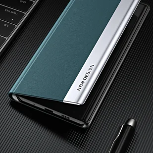 Sleep Case Pro etui do Xiaomi Redmi 11A / Poco C55 / Redmi 12C z klapką podstawka czarne - Etui i futerały do telefonów - miniaturka - grafika 5