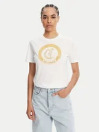 Koszulki i topy damskie - Just Cavalli T-Shirt 78PAHE13 Biały Regular Fit - miniaturka - grafika 1