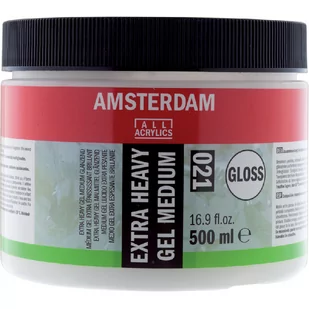 Talens Amsterdam Ex Heavy Gel Medium Gloss, 500 ml - Farby i media malarskie - miniaturka - grafika 1