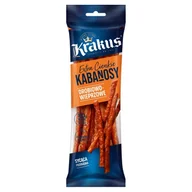 Pasztet i przetwory mięsne - Kabanosy Drobiowo-Wieprzowe 95 G Krakus - miniaturka - grafika 1