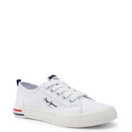 Buty dla dziewczynek - Pepe Jeans London Tenisówki - miniaturka - grafika 1