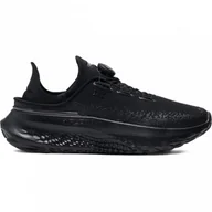 Sneakersy męskie - Buty treningowe uniseks Under Armour UA Slipspeed Mega Ripstop - czarne - miniaturka - grafika 1
