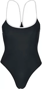 Urban Classics Kostium Kąpielowy Cały Retro Recykling Damski GT, Czarny/biały, 4XL EU - Stroje kąpielowe - miniaturka - grafika 1