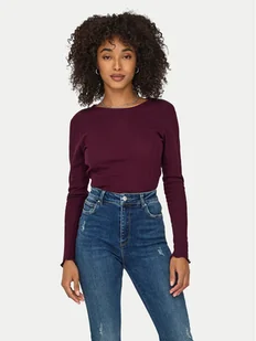 ONLY Bluzka Carlotta 15291987 Fioletowy Regular Fit - Bluzki damskie - miniaturka - grafika 1