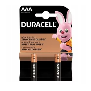 Bateria Duracell AAA LR3 Blister 2 szt. - Baterie i akcesoria - miniaturka - grafika 1