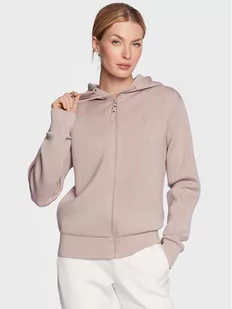 Guess Bluza Allie V3RQ11 K7UW2 Różowy Regular Fit - Bluzy damskie - miniaturka - grafika 1