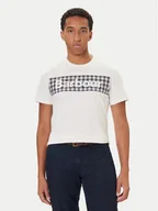 Koszulki męskie - Barbour T-Shirt MTS1496WH32 Biały Regular Fit - miniaturka - grafika 1