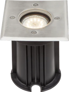 Lampa zewnętrzna Style 31101 najazdowa kwadratowa stal - Lampy ogrodowe - miniaturka - grafika 1