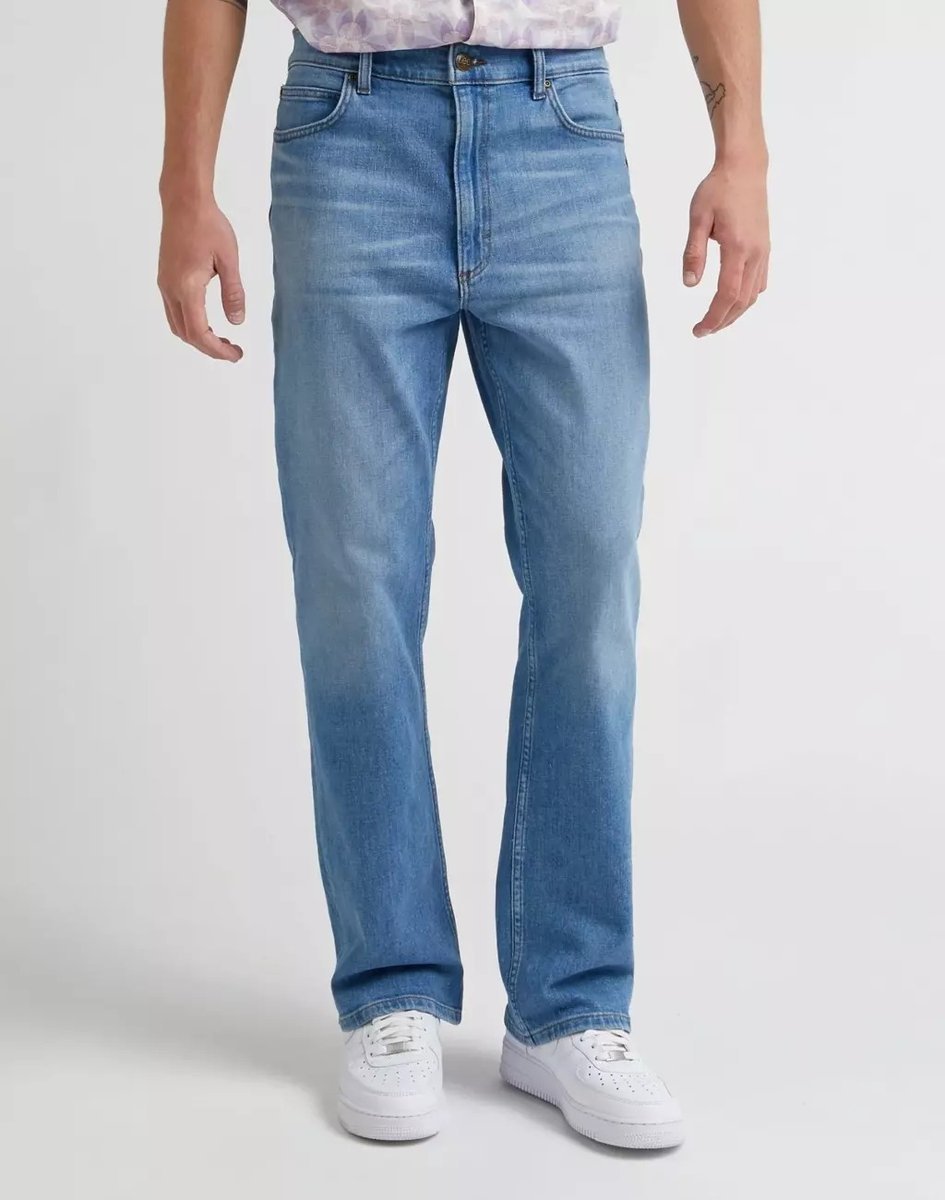 Lee 70S Bootcut Męskie Spodnie Jeansowe Jeansy Union City Worn In L72Hicb90-W36 L32